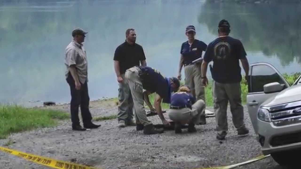 newspaper mockup FBI searches Tennessee River near Chattanooga