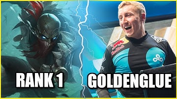 I TROLLED PRO PLAYER "GOLDENGLUE" ... AND THEN HYPER CARRIED HIM WITH MY PYKE ;)