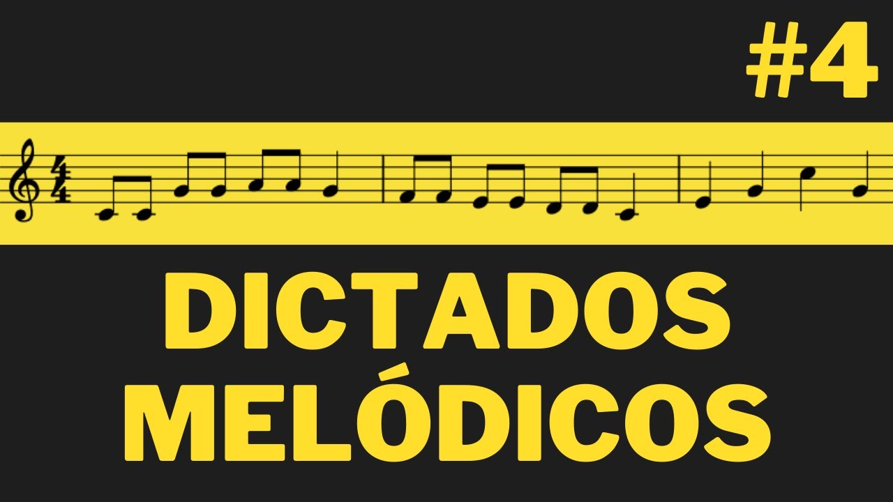 Dictados Melódicos para practicar: Mejora tu oído - Audioperceptiva
