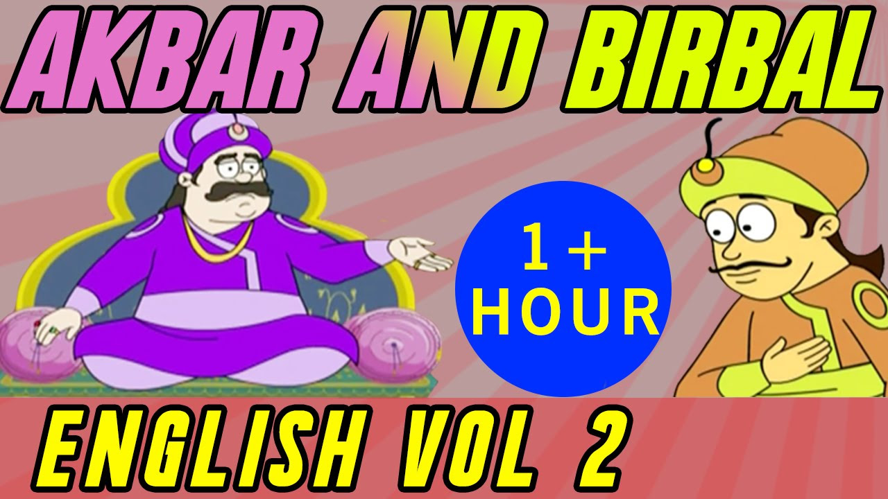 Akbar Birbal Moral Stories  1 hour  Animated English Stories