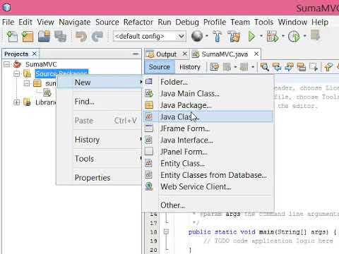 Crear un Nuevo Proyecto Java en Netbeans - YouTube