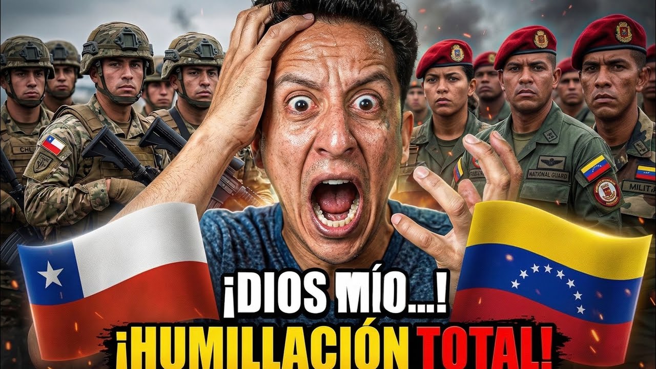 ¡HUMILLACIÓN TOTAL! Cómo CHILE DESTROZÓ el orgullo militar de VENEZUELA.