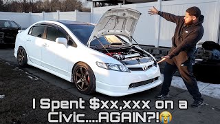 My 400whp Supercharged Civic Si FA5 Build/Mod List