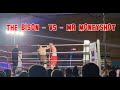 Boxing big fight no1  the bison vs mr moneyshot   the fight before christmas  the ashby lido