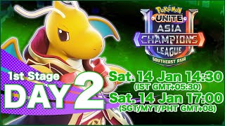Southeast Asia League Day 2 - Pokémon UNITE Asia Champions League 2023