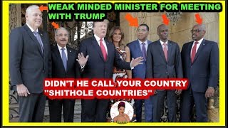 Caribbean minsters slammed for trump meeting