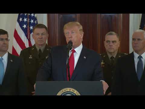 President Donald J. Trump Address on Iranian Missile Attacks, Jan. 8, 2020