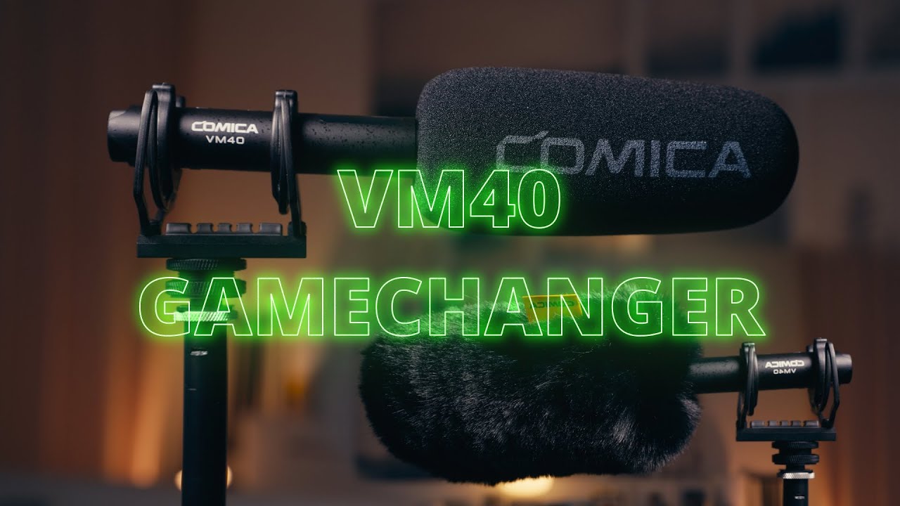 Comica VM40 - a game changer! (and 32bit float) - YouTube