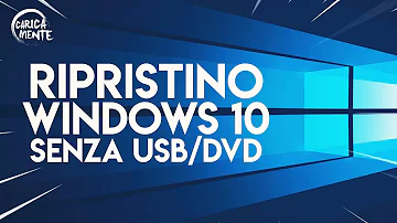 Come ritornare a un punto di ripristino?