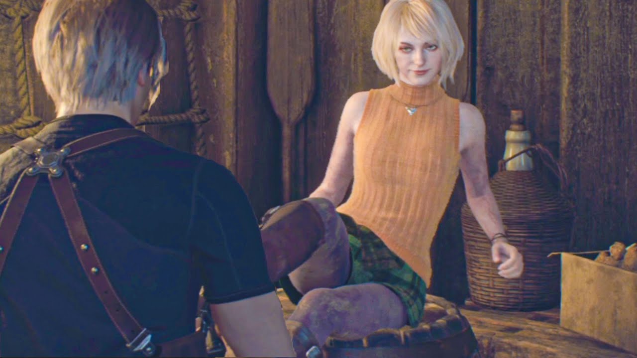 Classic Ashley & Leon - Resident Evil 4 Remake 