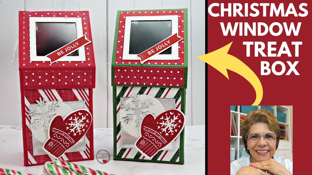 The Perfect Christmas Window Treat Box Tutorial ( great for a secret ...