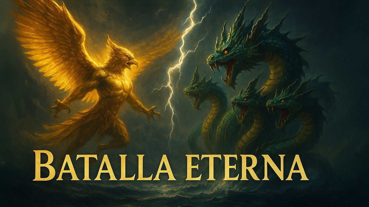 Garuda vs Naga – La Batalla Eterna en la Mitología Asiática