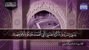 سورة البقرة كـــاملة || 👈 بصوت رائع جدا ✨ القارئ ابراهيم المغربي ✨ لتحصين البيوت والنفوس 👉 HD