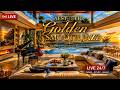 🔴 LIVE Now | Luxury Beach House Smooth Jazz 🎷 Relaxing Jazz Music for Work, Study &amp; Positive Energy