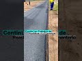 continuan trabajos asfaltado