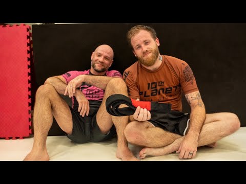 He Finally Earned a Black Belt in Brazilian Jiu-Jitsu!
