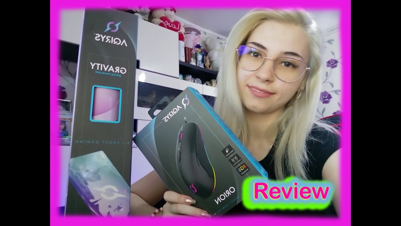 Review si unboxing la produsele Aqirys 🎮 Mouse Orion / Mouse Pad