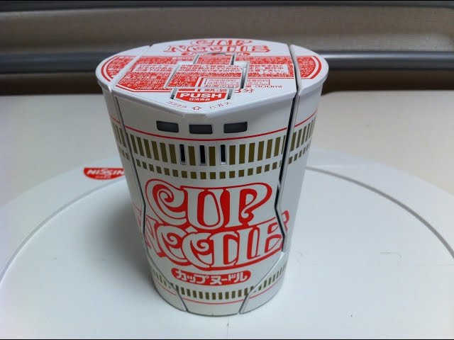 花のワルツを踊る♪カップヌードルロボタイマー 踊るカップヌードル！？】カップヌードルロボタイマーのご紹介