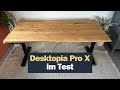 Desktopia Pro X im Test: Aufbau und Funktionen des Ergotopia Schreibtischs