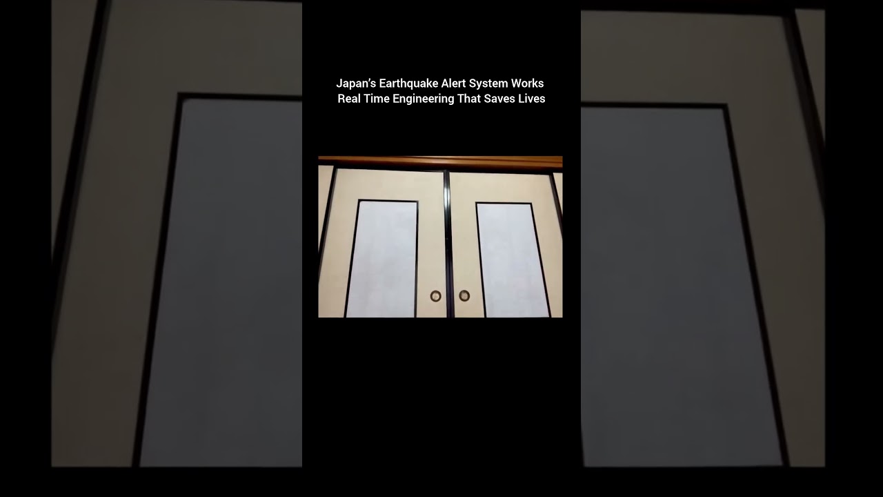 How Japan’s Earthquake Alert System Works | Real Time Engineering That Saves Lives