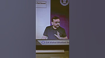 GST is Different💀 | VISHAL BHATTAD SIR | Vsmart Academy | CA INTER | #caaspirants #caintermotivation