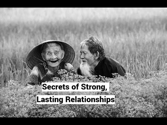 Video thumbnail — Secrets of Strong, Lasting Relationships