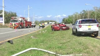 Off-duty officer rescues crash victims