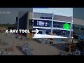 Xray feature  evercam construction site camera