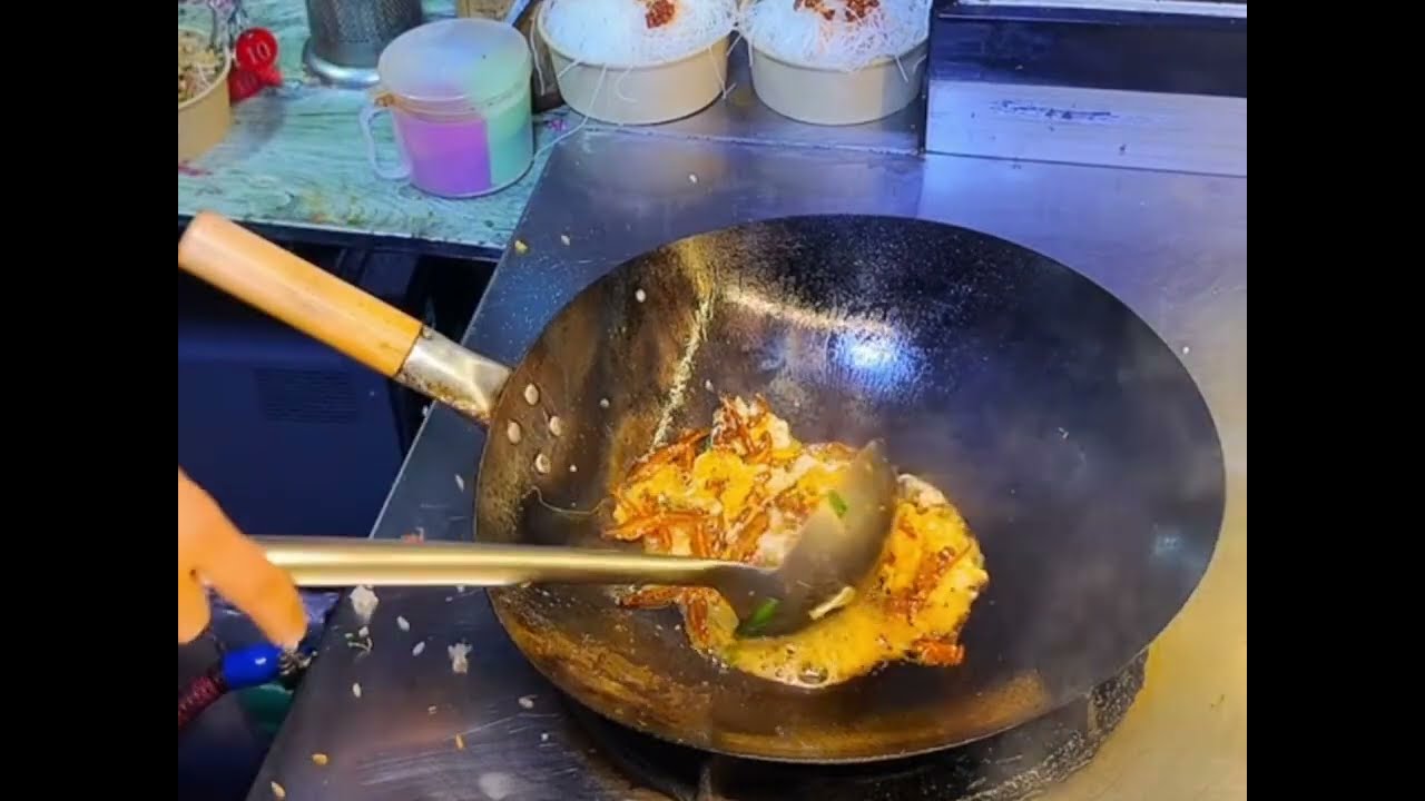 中國街頭美食：炒飯Chinese street food: Fried Rice#streetfood #food