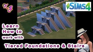 Learn How to Work with Tiered Foundations and Stairs in The Sims 4