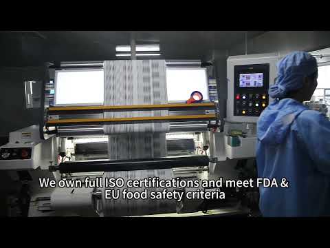 Flexible Packaging Factory Production in China | Custom Packaging Manufacturing video