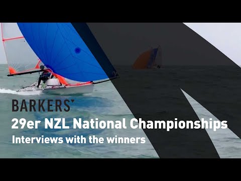 2021 Barkers 29er NZL Championships Winners Interviews