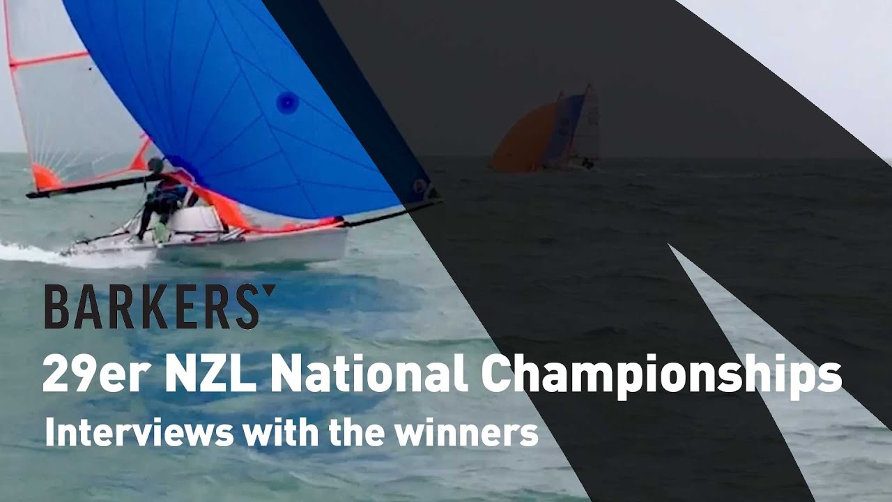 2021 Barkers 29er NZL Championships - Winners Interviews