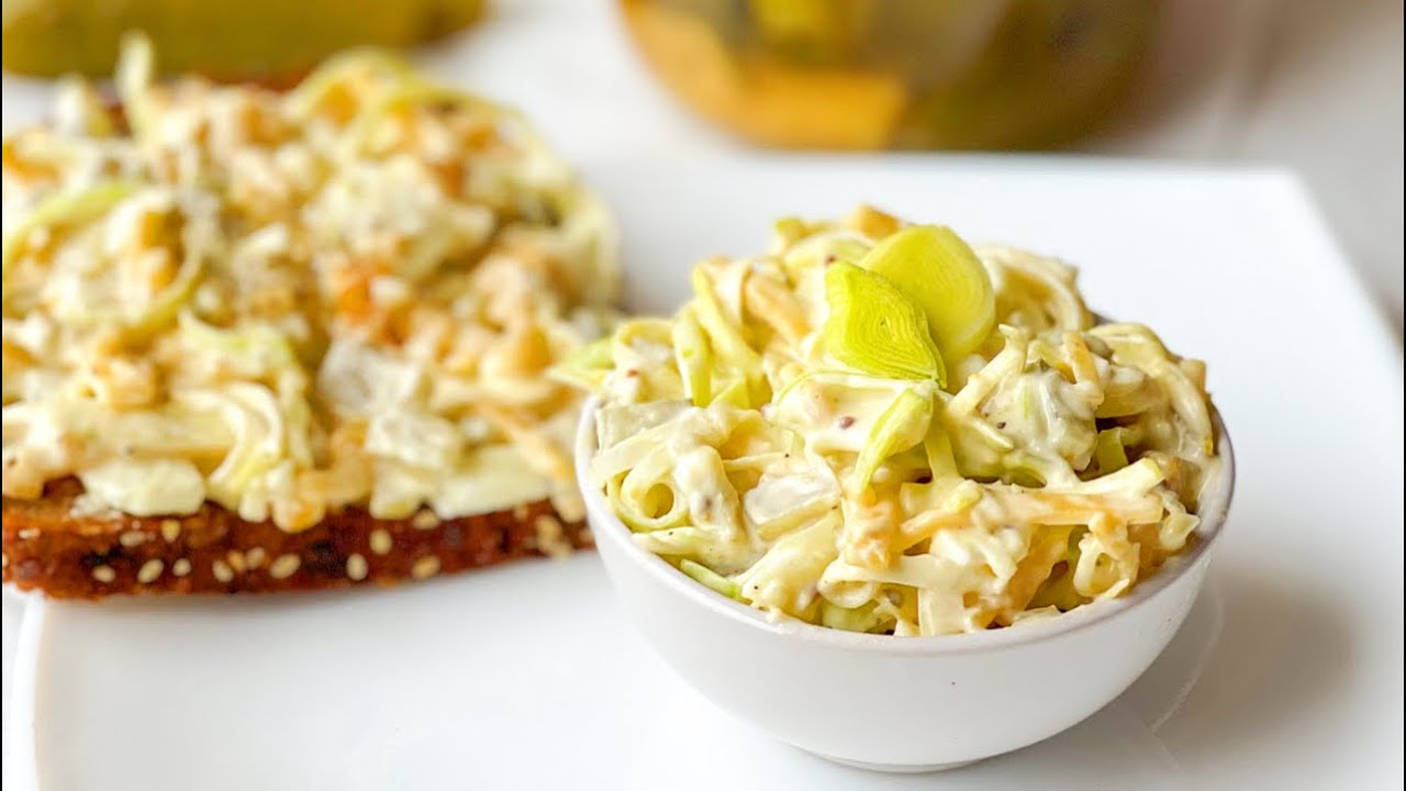 Najlepsza KETO sałatka z porem! 🤩