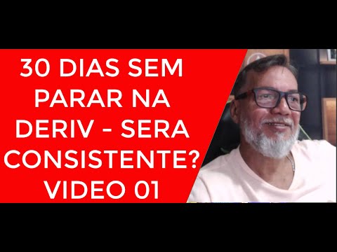 CURSO GRÁTIS - 30 DIAS USANDO A MESMA ESTRATÉGIA NA DERIV OPÇÕES BINÁRIAS -  PROVA DE CONSISTÊNCIA