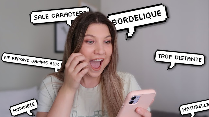 CE QUE MES PROCHES PENSENT VRAIMENT DE MOI...