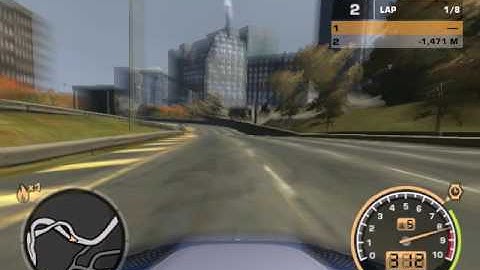 NFSMW City Perimeter Keyboard BMW No N2O 1st Lap 1:32.73 (NO Timebug/Recent PR) by MJS