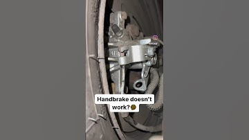 Customer had fitted his own caliper but couldn’t understand why the handbrake wasn’t working.