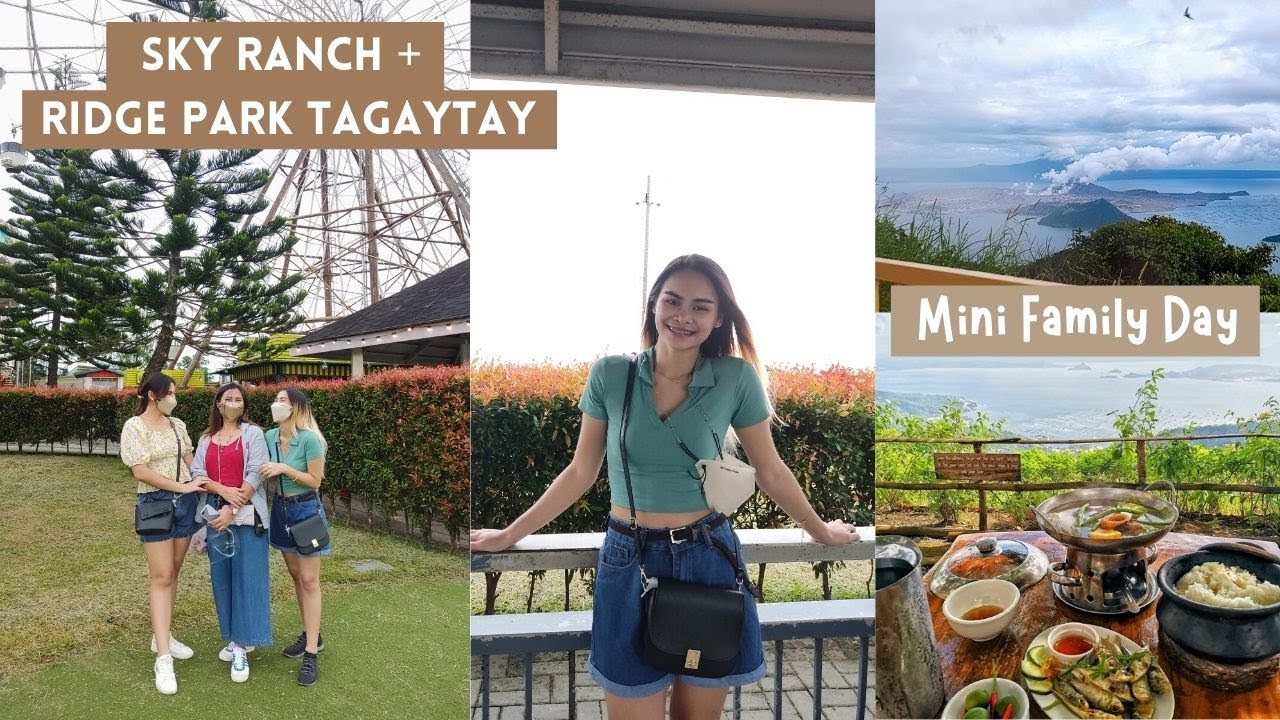 Mini Family Day at Sky Ranch & Ridge Park Tagaytay! (perfect date place) | Rose Gamelo