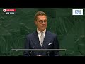 WATCH: Finland’s Alexander Stubb Invokes Gandhi’s Words At UNGA Amid Global Tensions | N18G
