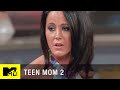 Teen mom 2 season 6  jenelle storms out official sneak peek reunion pt 1  mtv