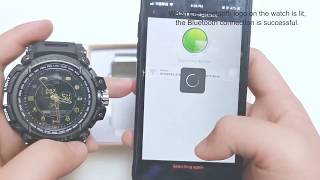 LOKMAT MK28 bluetooth smartwatch information reminder IP68 waterproof