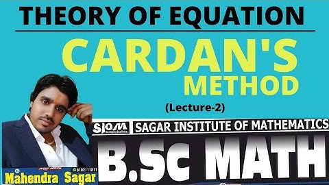 B.sc Part-1 || Cardan