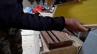 Наващивание рамок катком и электронаващивателем. Сравнение и методика.