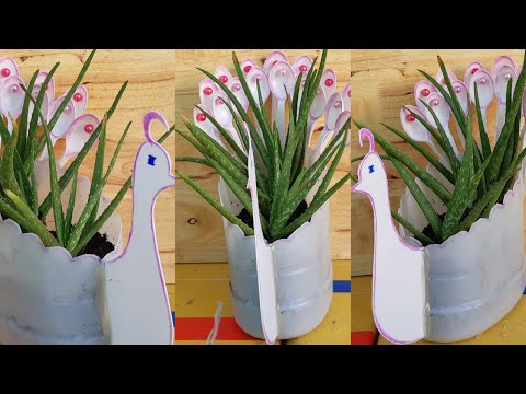 Video: Cách Làm Con Công Từ Chai Nhựa