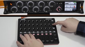 Tiptorial: How to Use the AKAI MIDImix with Your MixPre