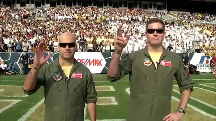 Bobby Dodd Stadium F-16 Flyover