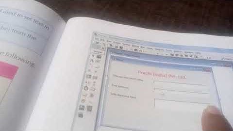 class 8 computer VB-- controls and their properties
