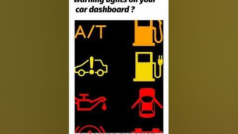 Warning Lights On Your Dashboard | Bright Source #shorts #car #auto #vehicle