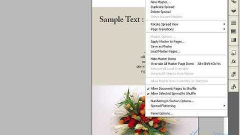 Adobe Indesign Tutorial in Tamil | Duplicate and Delete | Covai Babu